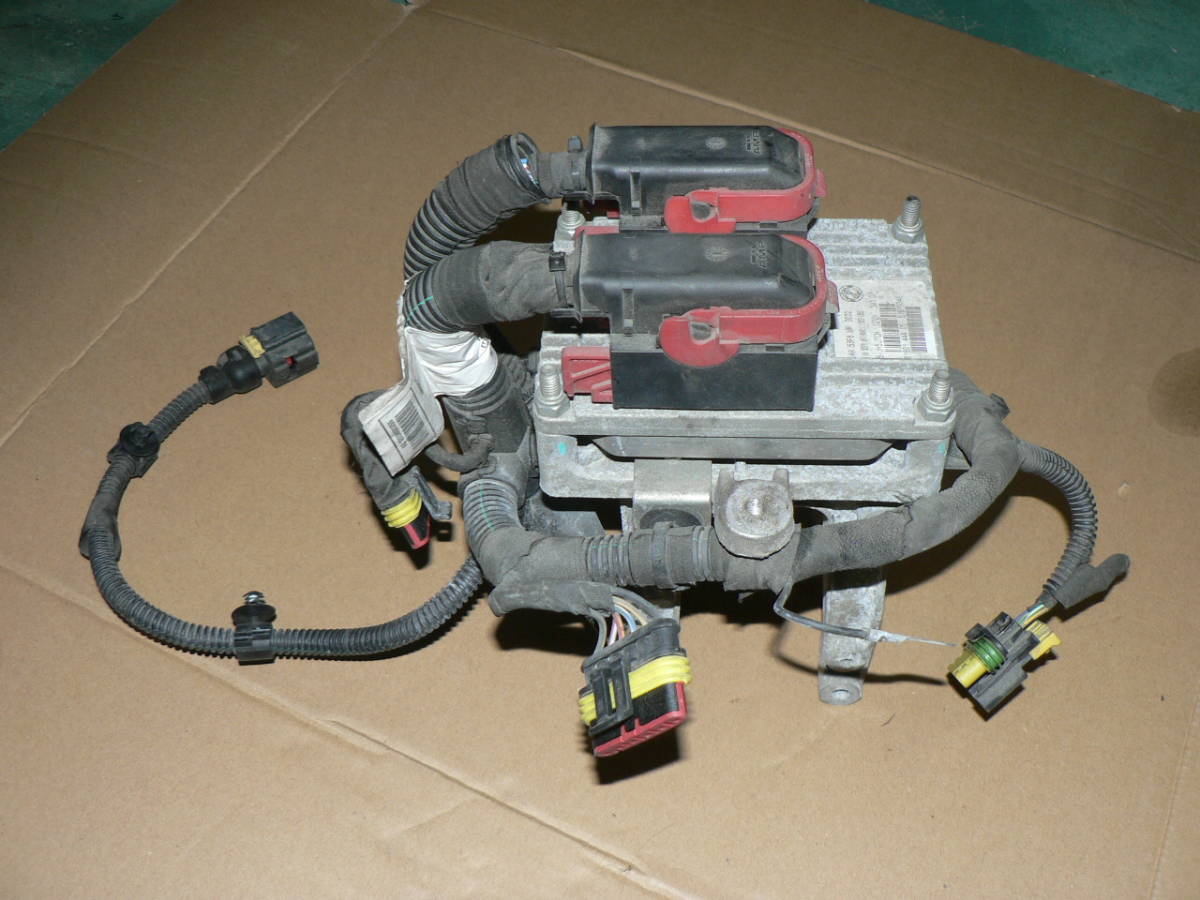 H20 フィアット500 1.2 8Vラウンジ 右ハンドル エンジンコントロールコンピューター 51819346 IAW5SF8.MR拍卖