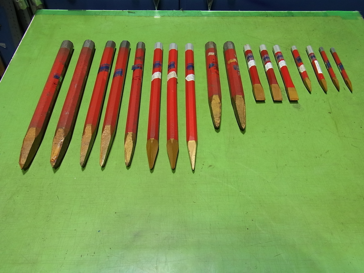 ■■【即決】ラクダ ゴールドタガネ チスタガネ&平タガネ 合計17本セット 清水製作所 未使用保管品!(稀少サイズかも?)拍卖