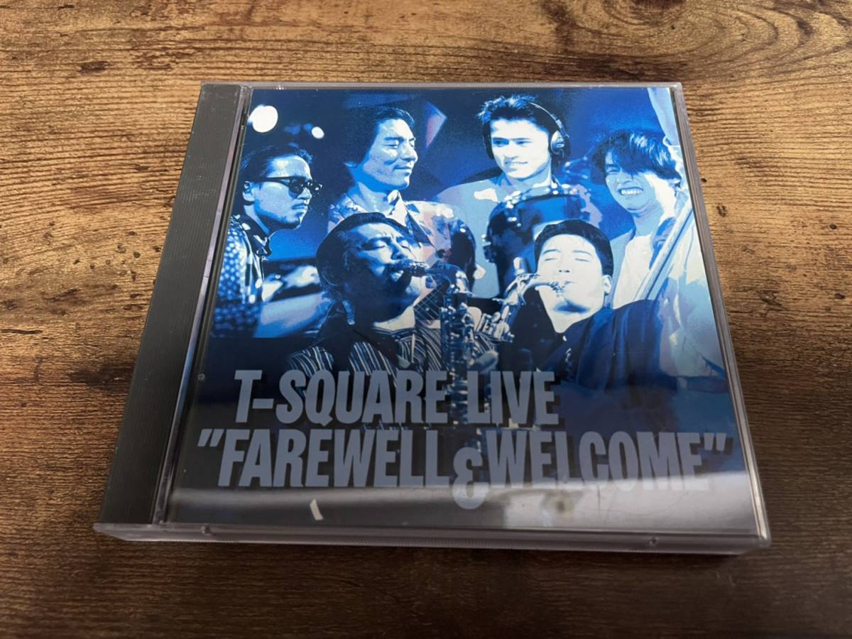 T-SQUARE CD「LIVE FAREWELL & WELCOME」T-スクェア●拍卖