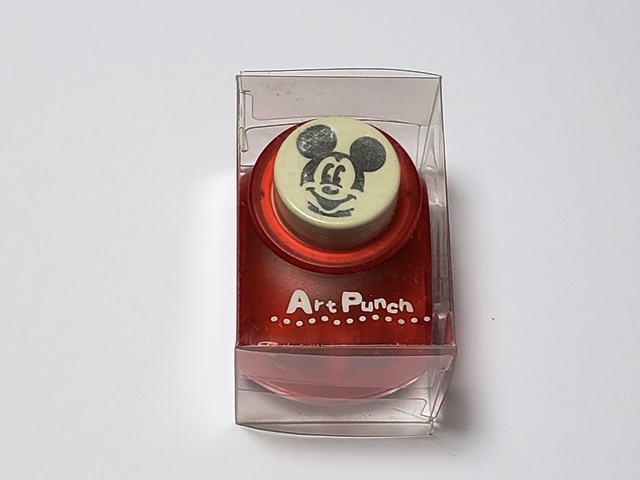 ★ ディズニー アートパンチ ミッキー 【大】 廃番品 レア品 美品 クラフトパンチ拍卖