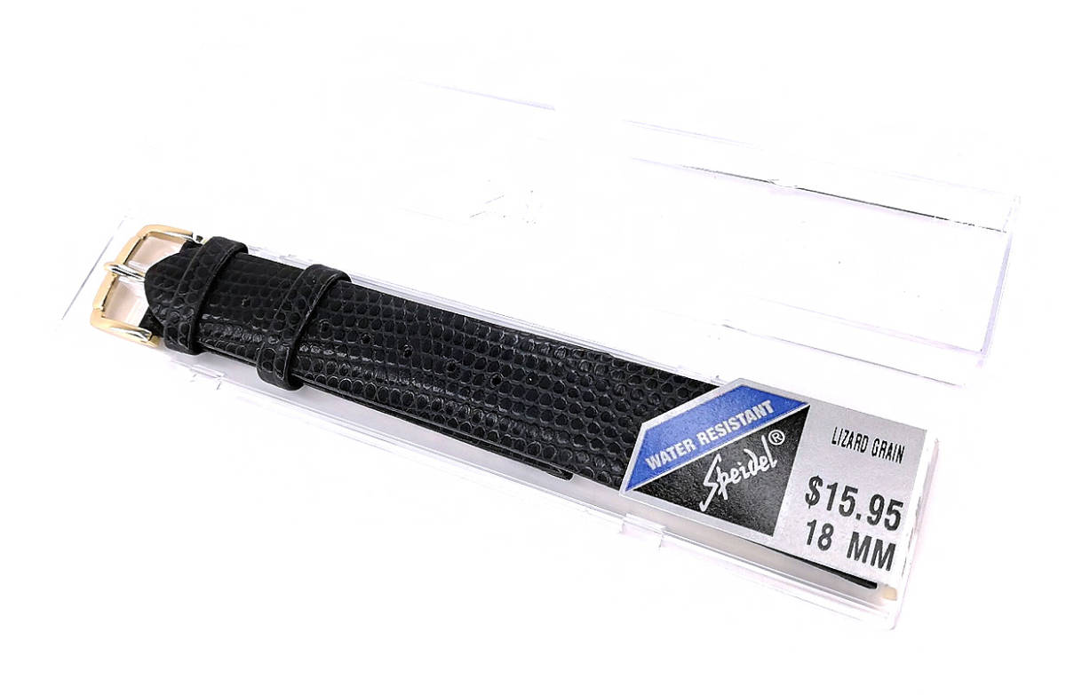 【Speidel】 18㎜ 本革 腕時計ベルト メンズウォッチレザーベルト 男性用時計バンド バックルタイプ スペイデル MB1260拍卖