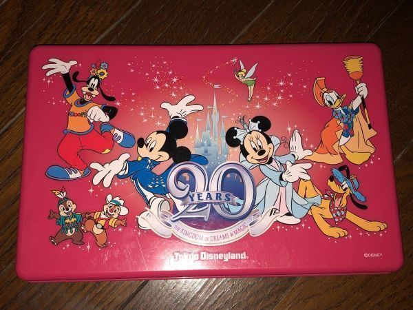 TDL ミッキーミニー ディズニー スーベニア サンドウィッチケース 弁当箱 20YEARS拍卖