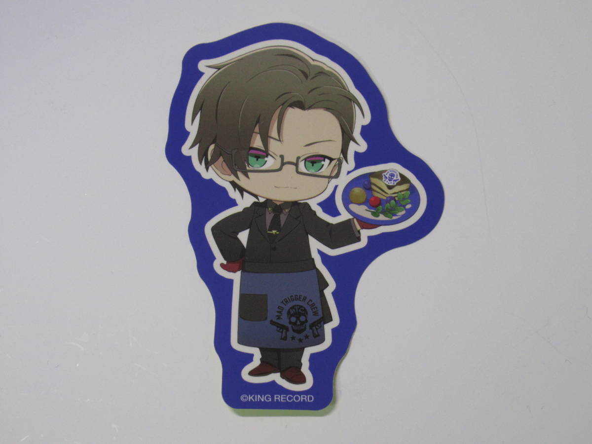 ヒプノシスマイク 2nd D.R.B コラボレーションカフェ ダイカットステッカー 入間銃兎 ヒプマイ拍卖