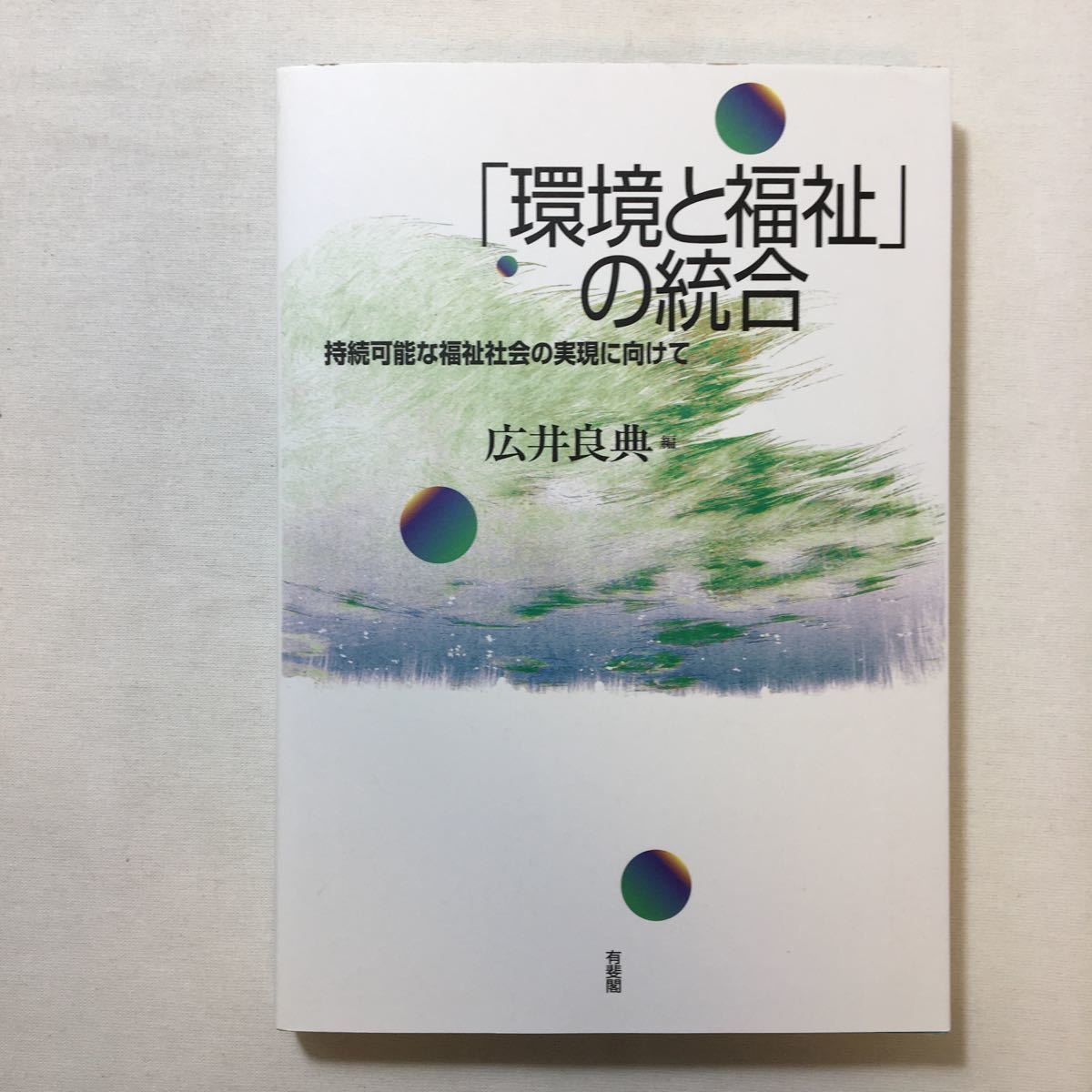 zaa-221♪「環境と福祉」の統合―持続可能な福祉社会の実現に向けて 広井 良典 (著) 単行本 2008/2/14拍卖