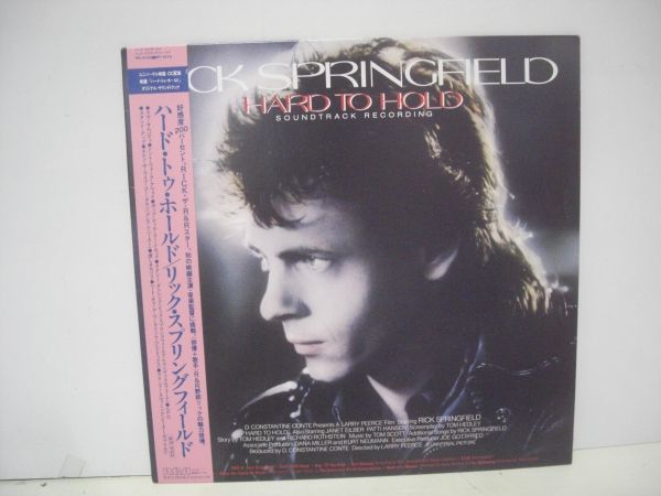 ■リック・スプリングフィールド/ ハード・トゥ・ホールド / 帯付き LPレコード■拍卖