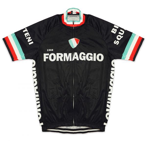 新品 サイクルジャージ Mサイズ レトロデザイン No113 イタリア フルジップ 半袖 ウェア メンズ サイクリング スポーツ MTB ロードバイク拍卖