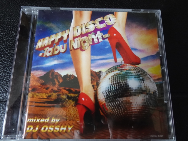 「HAPPY DISCO -TABU NIGHT- MIXED BY DJ OSSHY」2017年日本盤CDSOL-1783拍卖