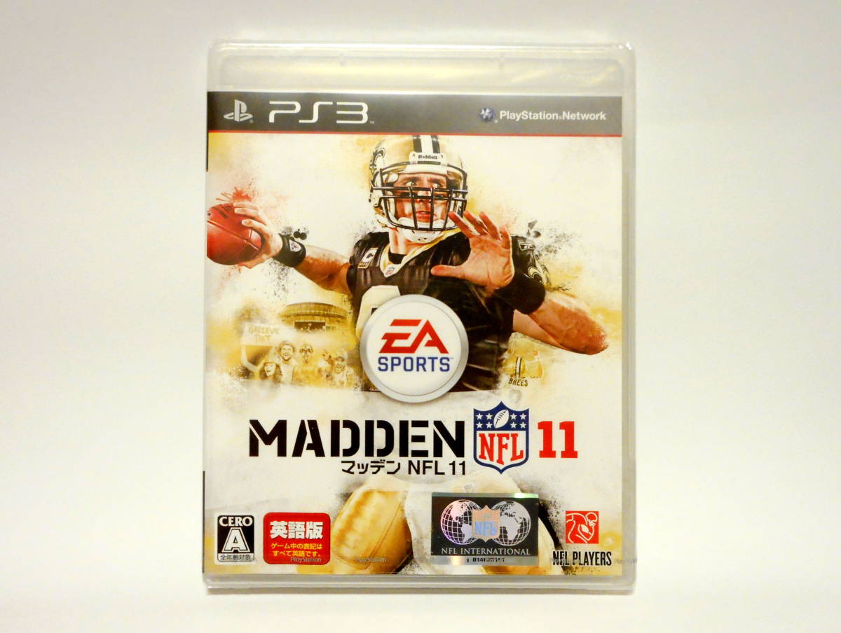 PS3 マッデン NFL 11 英語版 新品 未開封 MADDEN アメフト アメリカンフットボール EA SPORTS拍卖