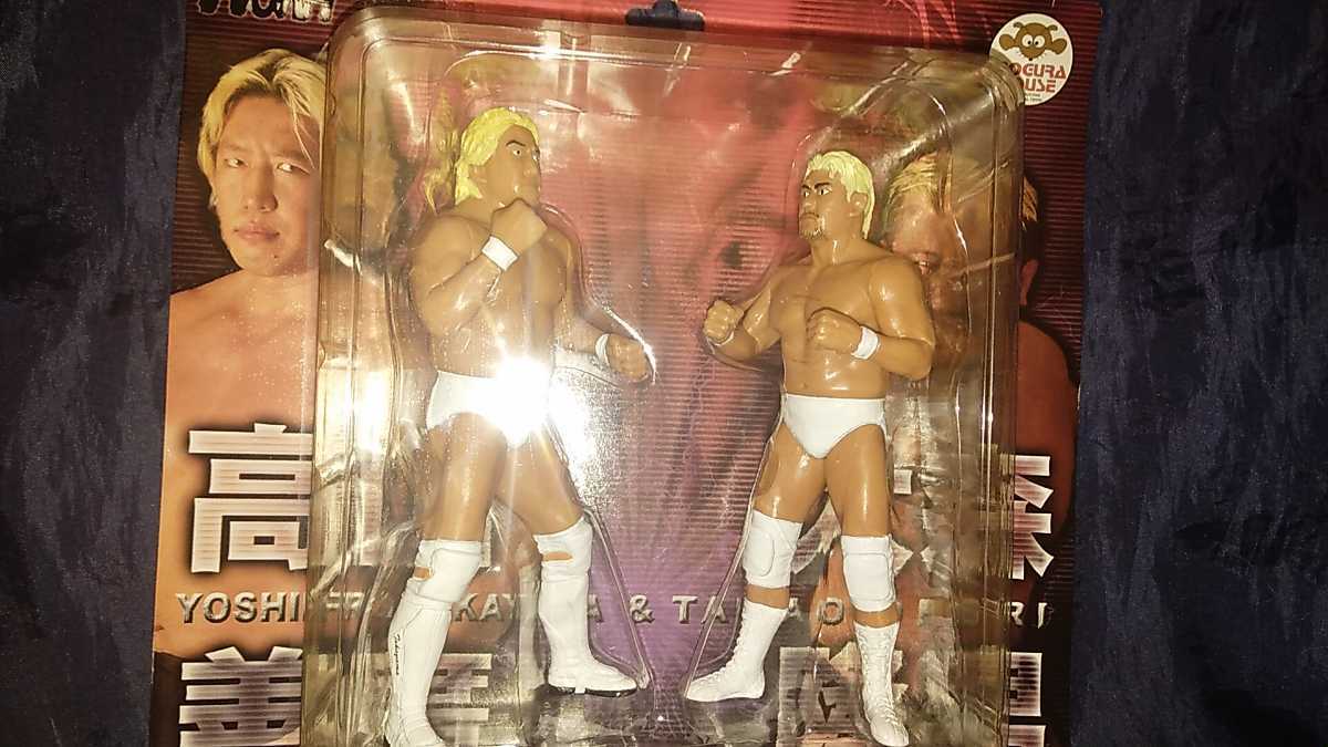 全日本プロレス NOAH 高山 大森 白タイツフィギュアセット拍卖