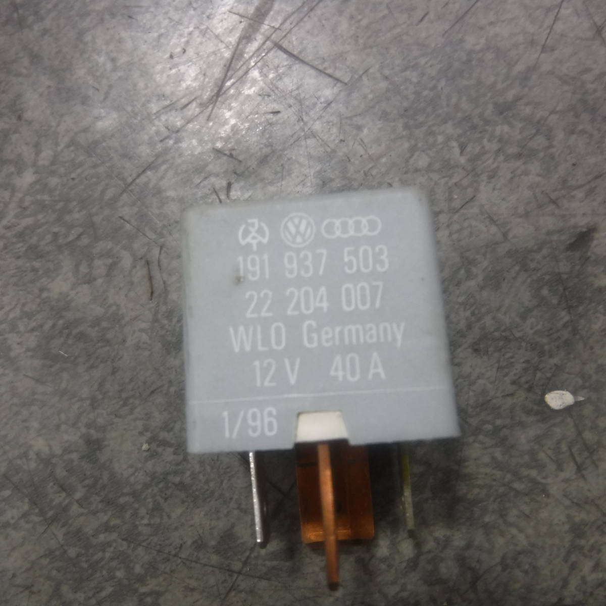 1H系1HADZフォルクスワーゲンVWゴルフⅢ純正リレー1HADY負荷低減メインリレー18リレイ191937503ゴルフ3マルチファンクションGOLFジェッタ拍卖