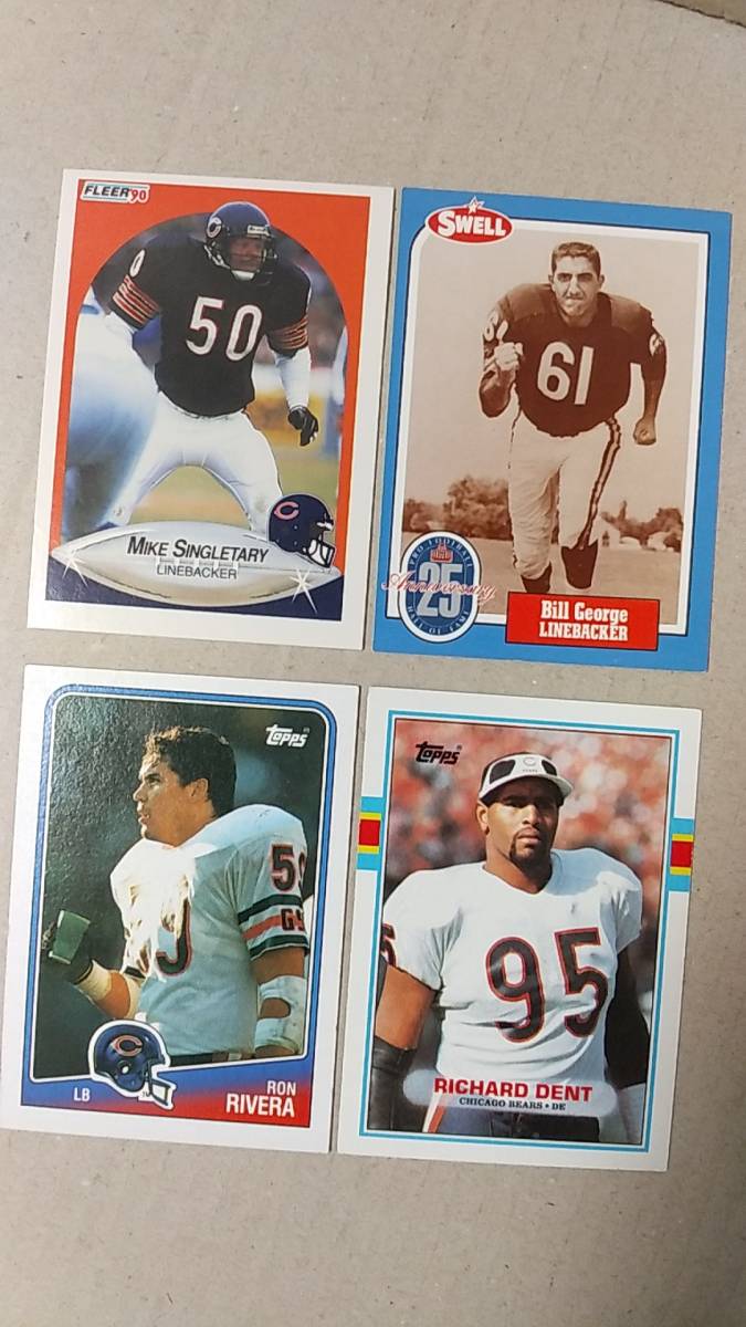 NFLカード CHICAGO BEARS / DL,LB 色々12種 def ベアーズ拍卖