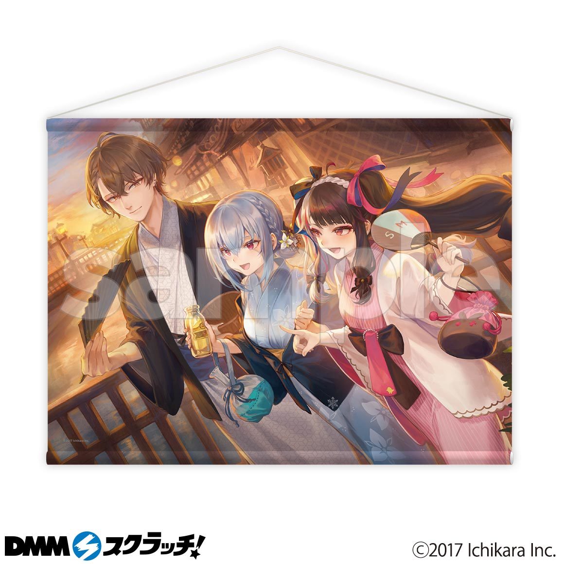 DMMスクラッチ! バーチャルYouTuber にじさんじ B-2賞 SMC組 B2タペストリー拍卖