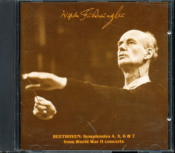 2CD フルトヴェングラー - ベートーヴェン:交響曲No.4-7~from World WarⅡ Concert Recorded by German Radio (1943-1945) d7B000001OGA拍卖