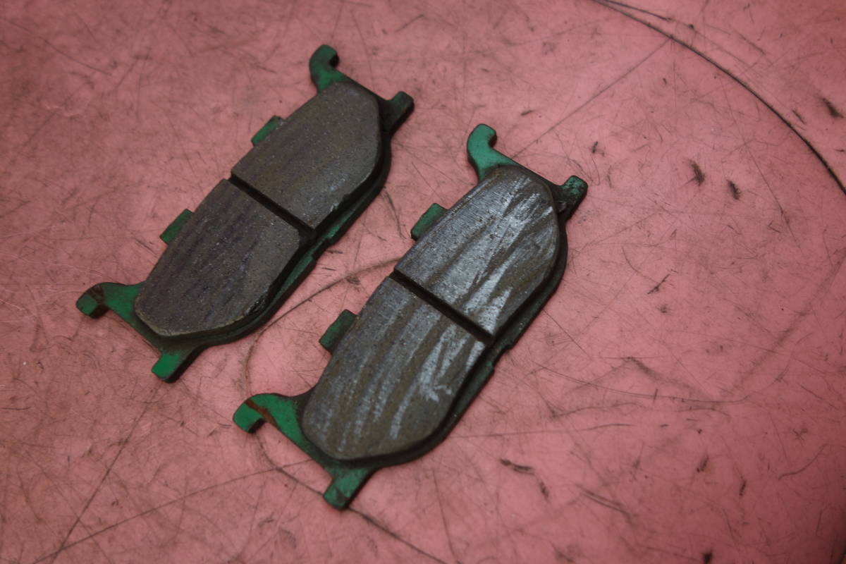 (1台分解) ベスラ製 !! 残多い ビラーゴ250 社外 前側 ブレーキパット パッド 3DM (SRV ルネッサ) 60TAZ45拍卖