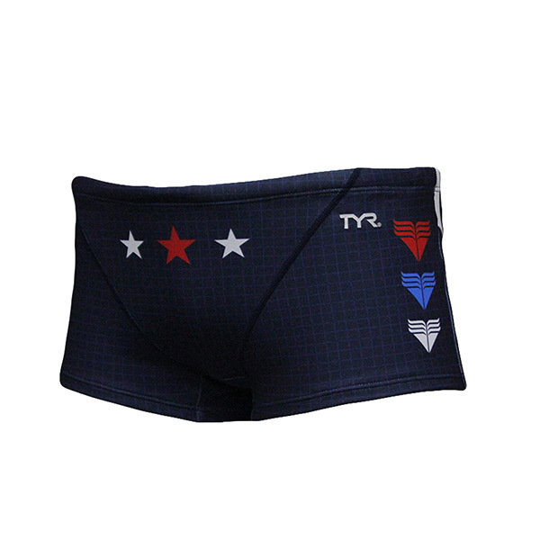 0154 ☆ 新品 未使用 水着 競パン TYR 廃盤 学生 ☆★☆ USA ネイビー Mサイズ拍卖