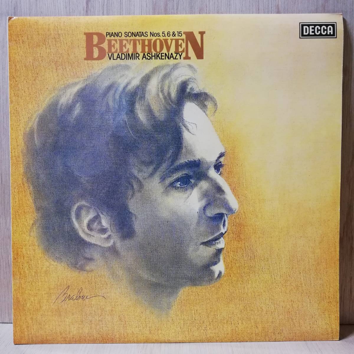 【LP】UK盤 Beethoven Vladimir Ashkenazy Piano Sonata No.5,6&15 - SXL6804 - *14拍卖