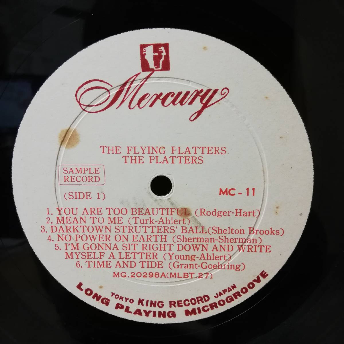 【LP】PROMO The Platters The Flying Platters - MC-11 - *14拍卖