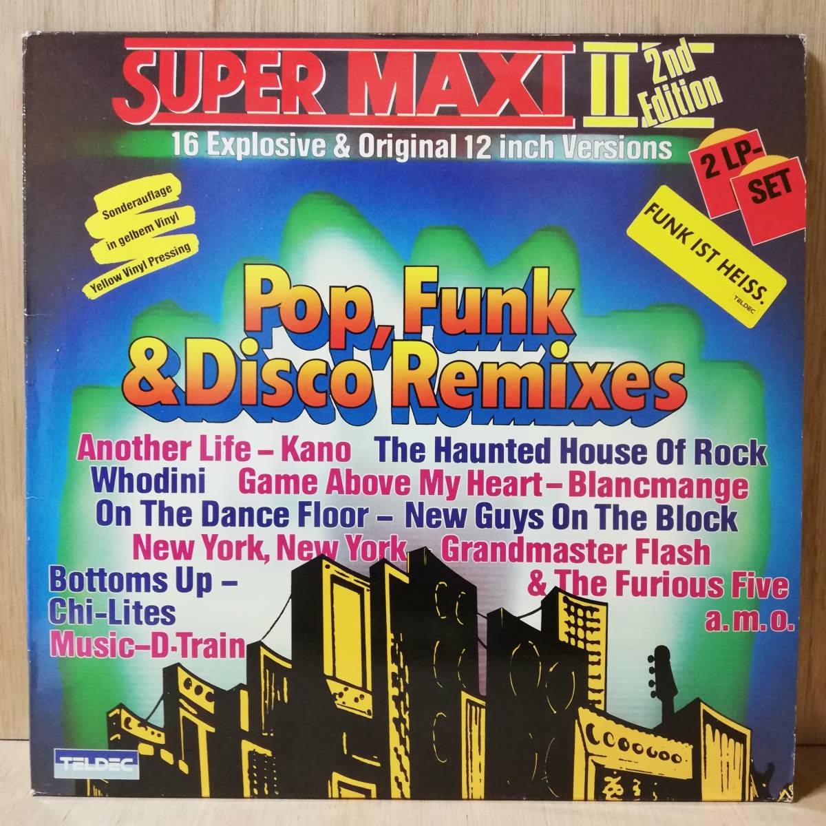 【LP】ORIGINAL - V.A. - Super Maxi II (Pop, Funk & Disco Remixes) - 6.28631DP - *32拍卖