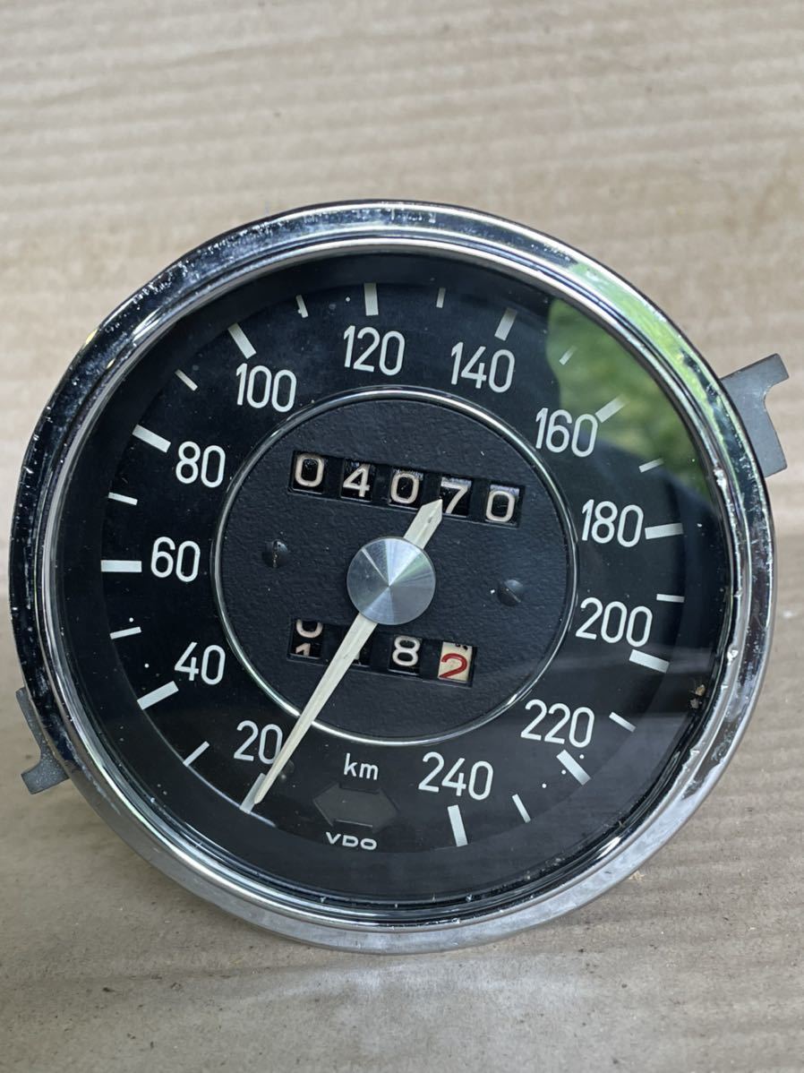 BMW3.0cs用スピードメーター 当時物 旧車 ジャンク品拍卖