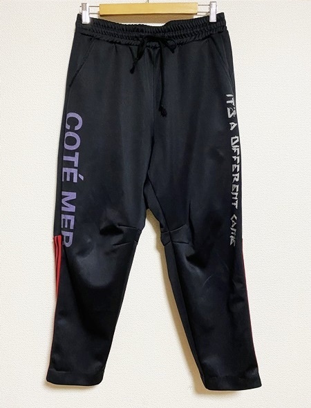 美品☆【COTE MER】再構築 リメイクジャージトラックパンツ コートメール拍卖