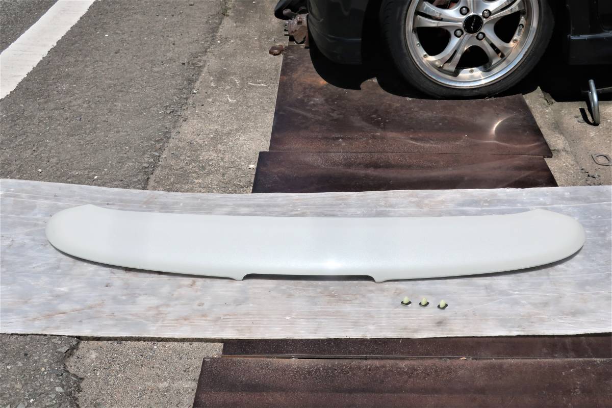 H25 DBA-L375S / L385S TANTO タントカスタム 後期? バックドア リアゲート スポイラー 多少難有り!/ 76085-B2300 / カラーW24 ?拍卖