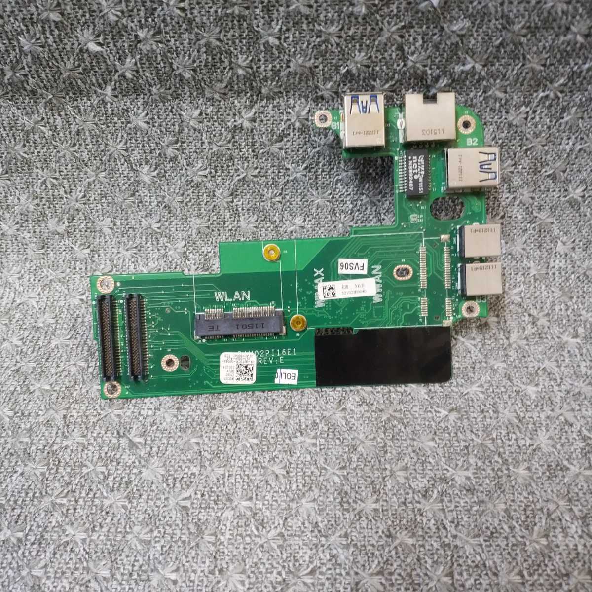 岐阜 送料198円 ★ Dell Vostro 3450 用 USB、オーディオ、LAN基盤 CN-086G3N 86G3N DAV02PI16E1 ★ 動作確認済 A230拍卖