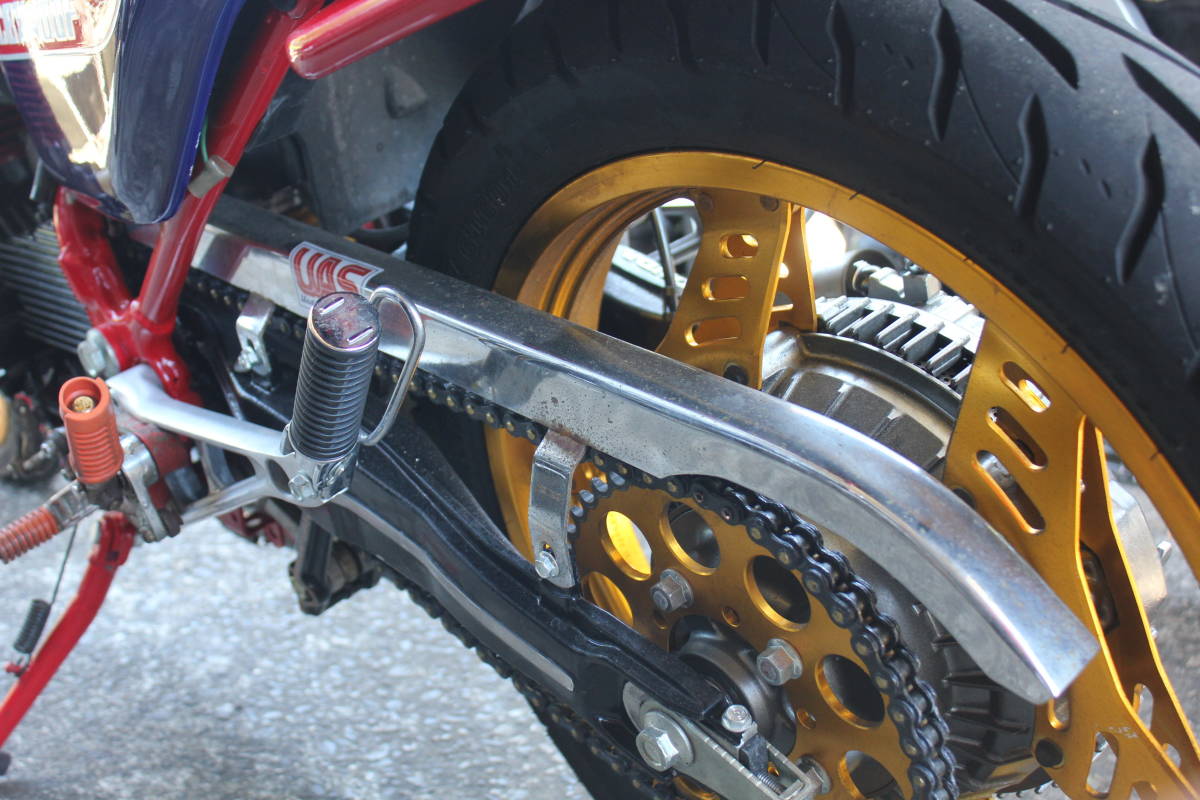 ハリケーンタイプ CBX400F/CBX550F 当時物 タイプ メッキチェーンケース 穴あき拍卖