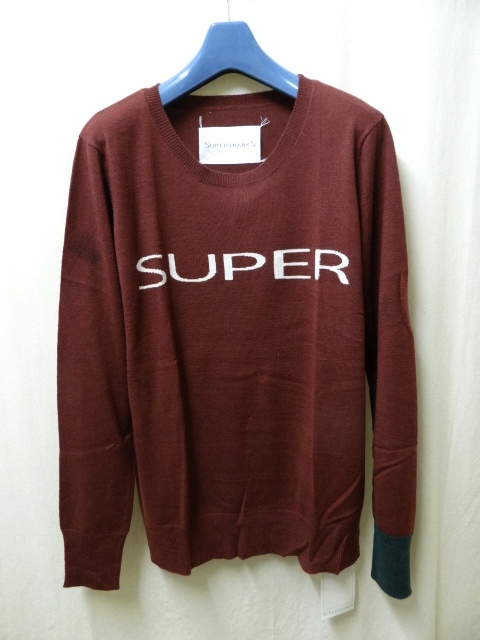 SUPERTHANKS スーパーサンクス 新品未使用 BURGUNDY Mサイズ拍卖