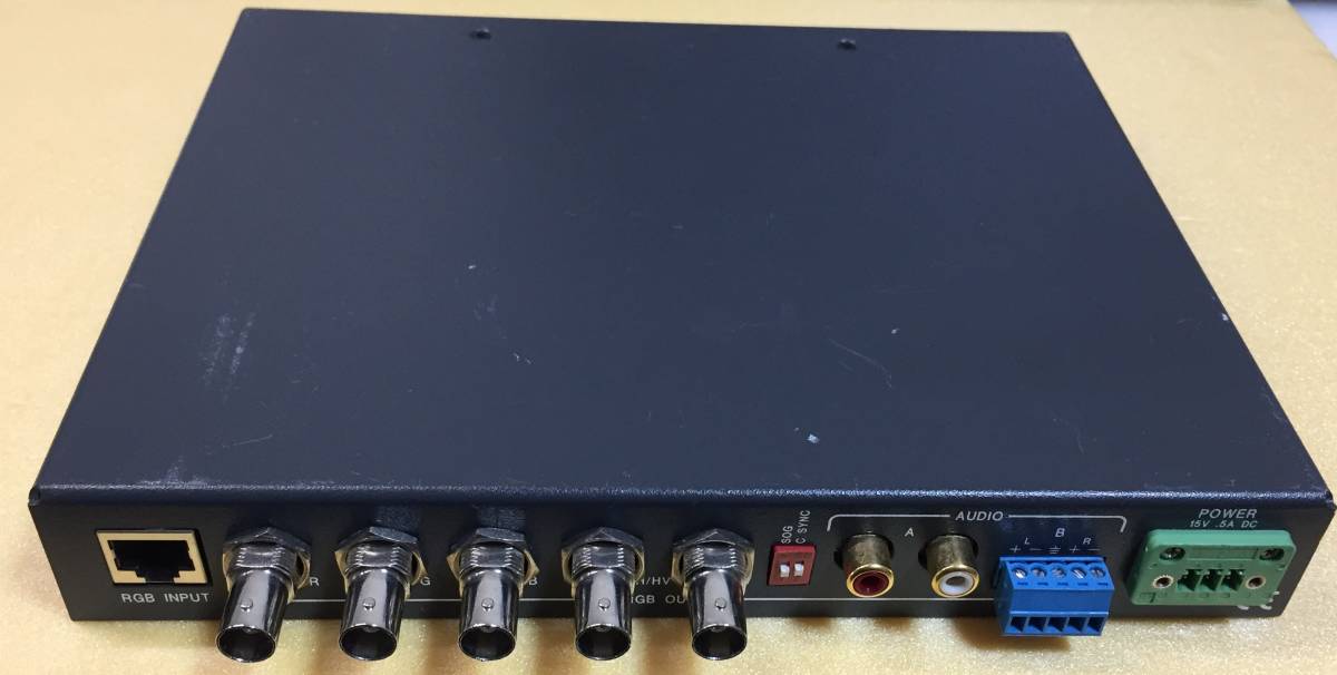 ★EXTRON/エクストロン TPR BNC A RGBレシーバー 【動作未確認 ジャンク品】拍卖