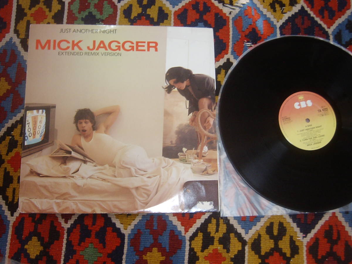 Francois K 参加 80's ミック・ジャガー (UK盤12inch)/ JUST ANOTHER NIGHT (EXTENDED REMIX VERSION) TA 4722 1985年 拍卖