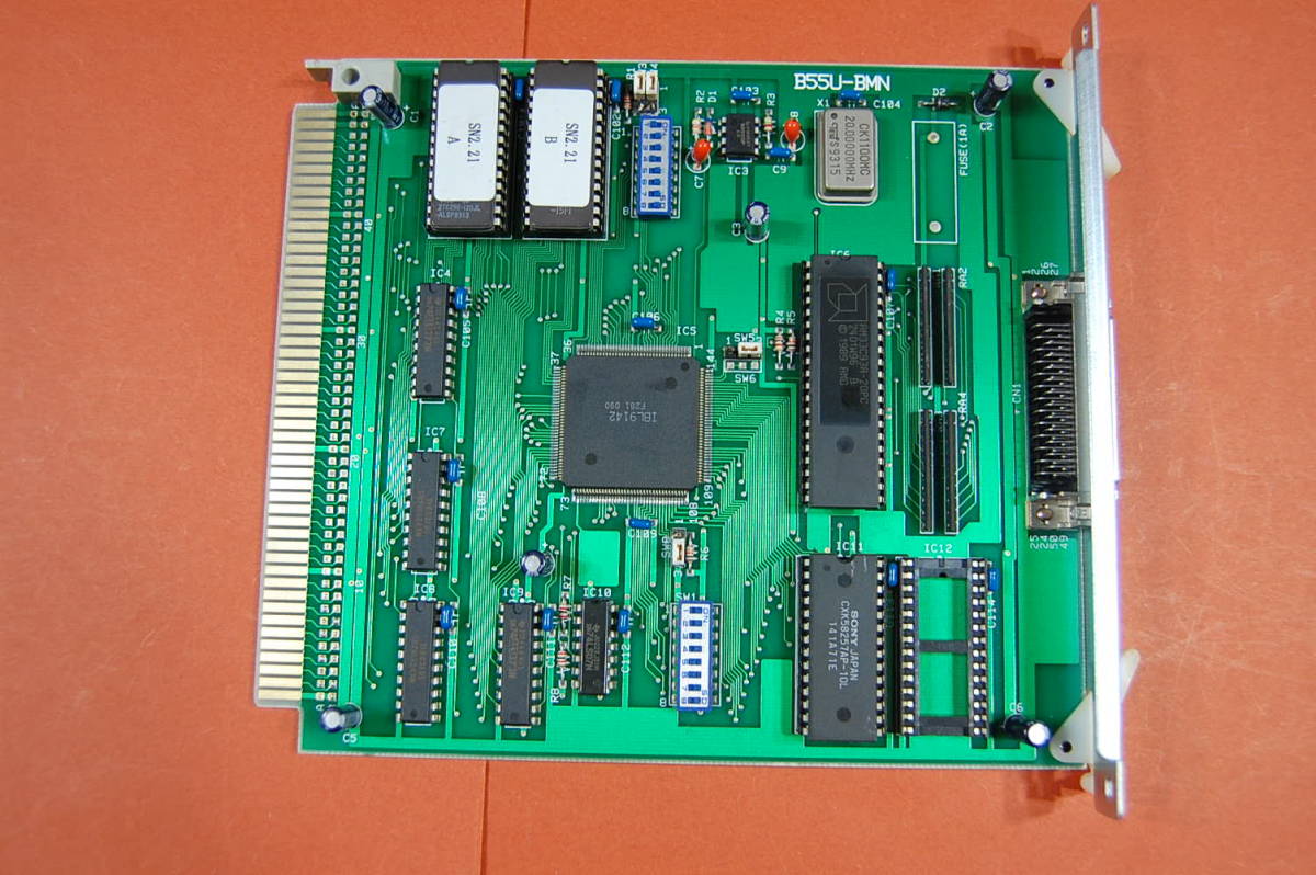 PC98 Cバス用 インターフェースボード ニューテック ? B55U-BMN SCSI I/F? 動作未確認 現状渡し ジャンク扱いにて K-034 拍卖