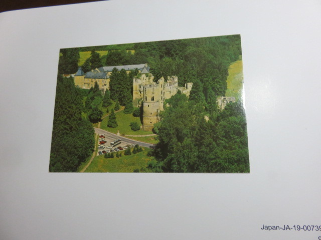 絵はがき「ビュウフォート城」ルクセンブルグ拍卖