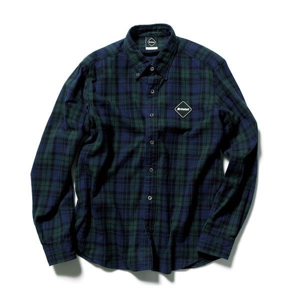 【良品】【レターパックプラス対応】 FCRB f.c real bristol エフシーレアルブリストル SOPHNET ソフネット 40 STAR FLANNEL SHIRT シャツ拍卖