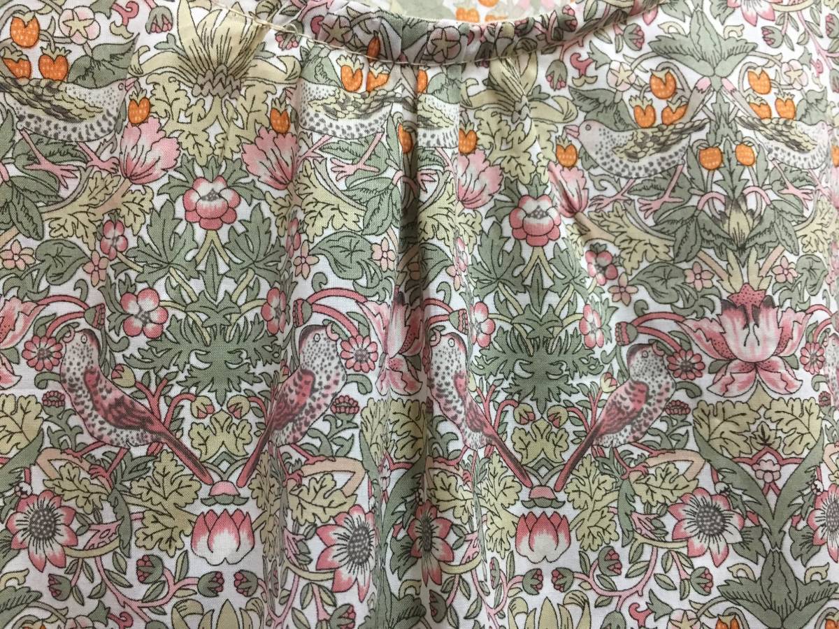 ♪ハンドメイド♪大人のリバティ ストロベリーシーフ チュニックワンピース②拍卖