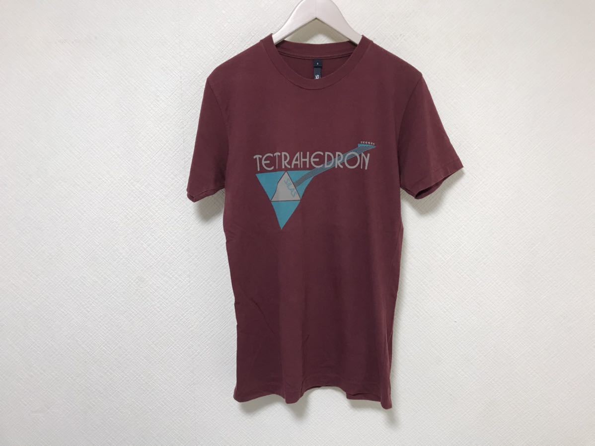 本物サイラスSILASコットンロゴプリント半袖Tシャツ旅行トラベルメンズワインレッド赤ストリートスケーターS拍卖