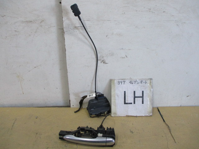 ルノー メガーヌ 2.0 16V MF4M 左 リヤ リア ドアロック 028430 / 2508042105G1 アウターハンドル付 拍卖