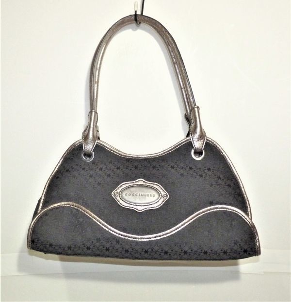 COCCINELLE(コチネレ) キャンバスxレザー ハンドバッグ 849413B334-261B拍卖