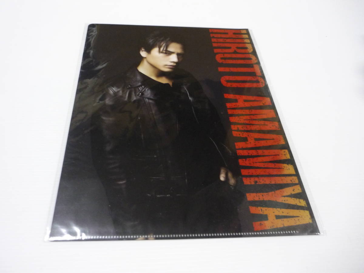 A4クリアファイル 登坂広臣(雨宮広斗) 「映画 HiGH&LOW THE RED RAIN」 ムビチケ購入特典 / クリアファイル拍卖