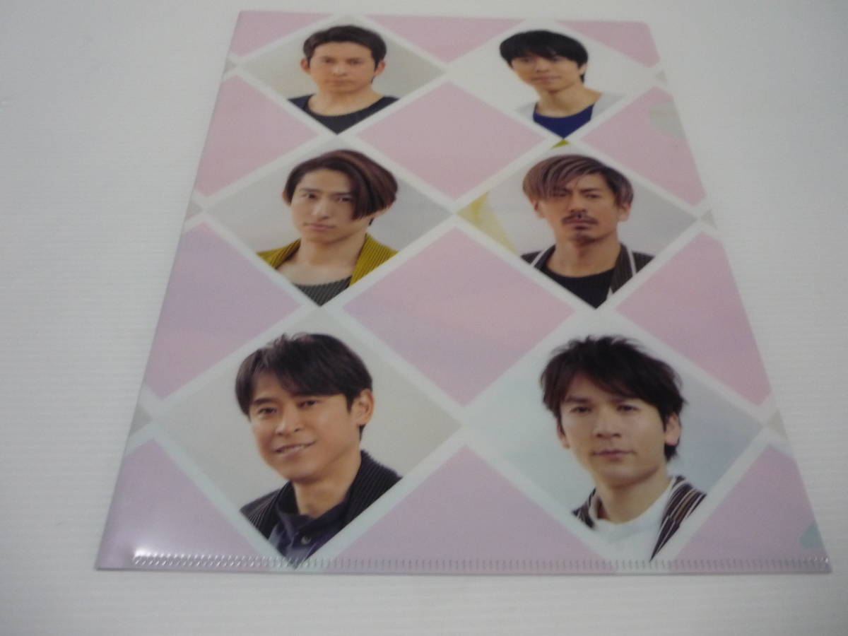 【☆】A4クリアファイル V6 「CD COLORS/太陽と月のこどもたち」 ローソンHMV先着購入特典 / クリアファイル拍卖