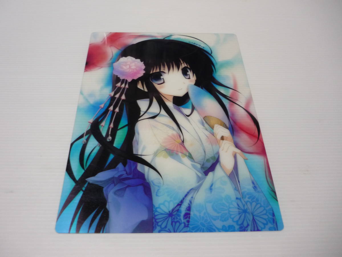 下敷き 半透過夕涼み下敷き (karory) C80/KAROMIX B5下敷き拍卖