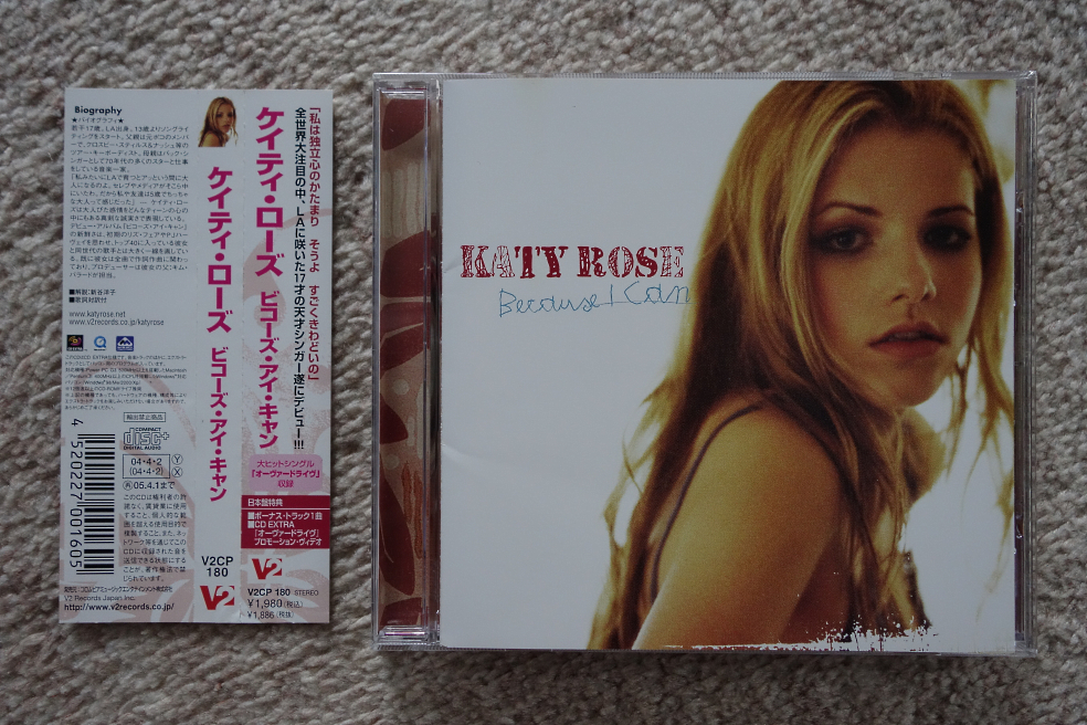 Katy Rose / Because I Can 国内盤 帯付き ケイティ・ローズ拍卖