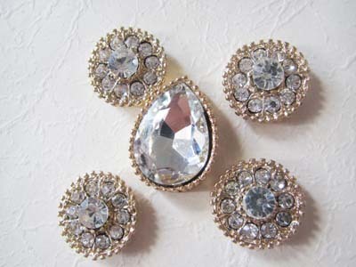 2H SWゴールドクリア フラワー セット拍卖