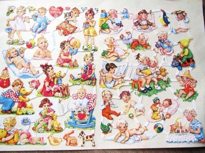 デコパージュシート vintage ドイツ製7拍卖