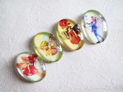 グラスカボションシシリー・メアリー・バーカー Cセット拍卖