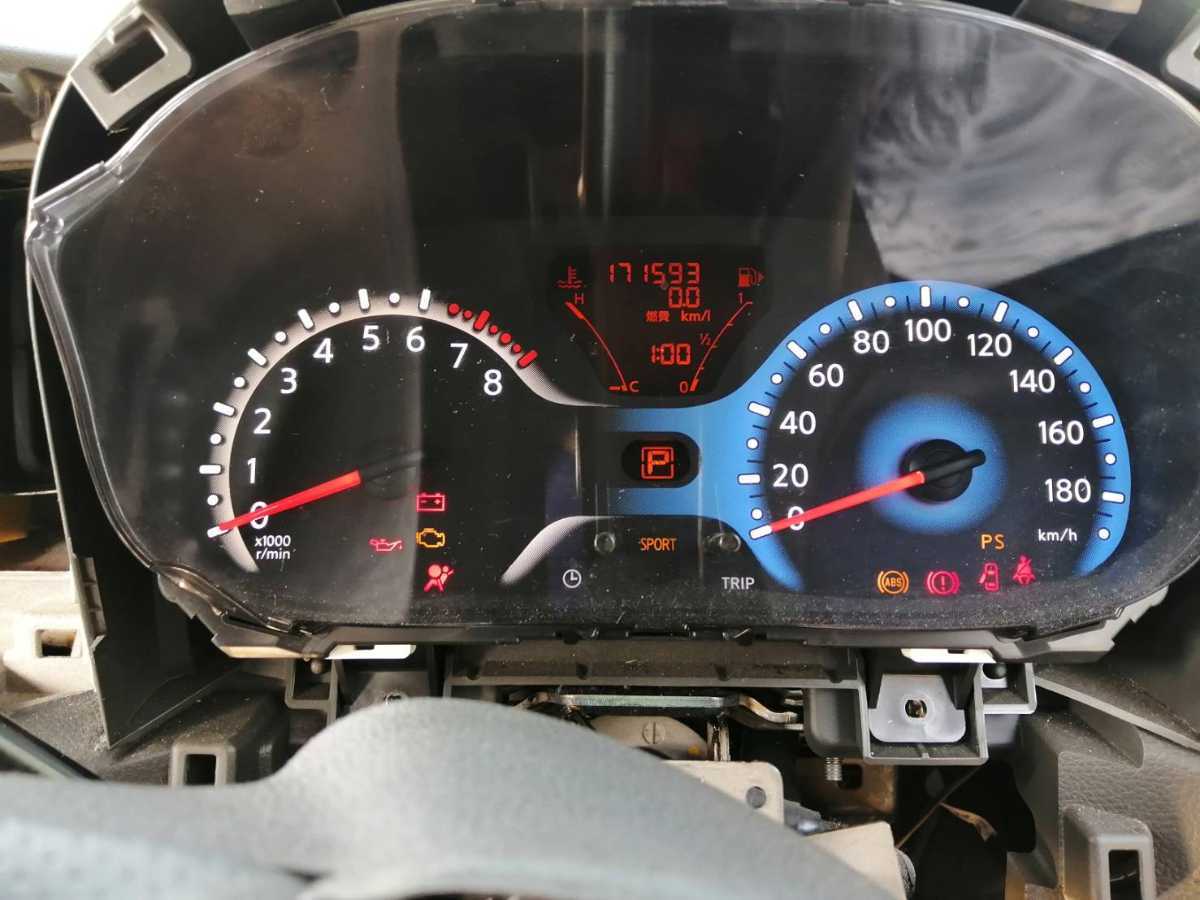 メーター 速度計 パネル キューブ H21年4月 DBA-Z12-014348 茶TDUARDVZ12EDA 15X HR15DE 2WD エクストロニックCVT 拍卖