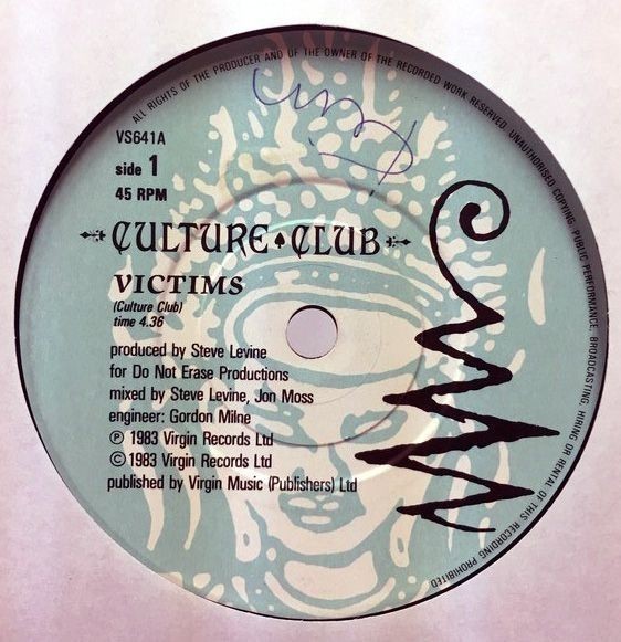 CULTURE CLUB/VICTIMS シングルレコード拍卖