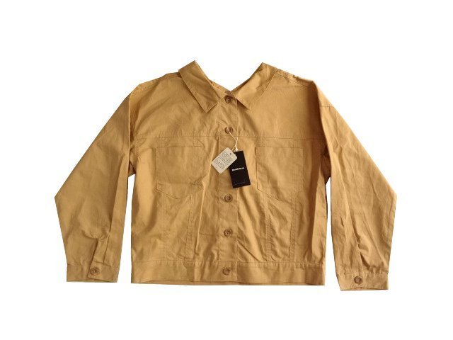 新品 定価3110円 doublefocus バック編み上げリボン 可愛い オーバー ブラウス ジャケット風 厚手 バックシャン レースアップ拍卖