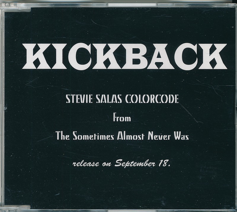 STEVIE SALAS COLORCODE / スティーヴィー・サラス・カラーコード / キックバック /中古CD!48285拍卖