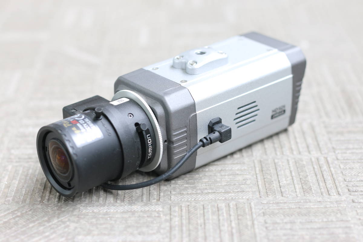 【作動OK】200万画素 HD-SDI 防犯カメラ HBX-72S201TN 屋内ボックス型 メガピクセルレンズ付 業務仕様 デイナイト拍卖
