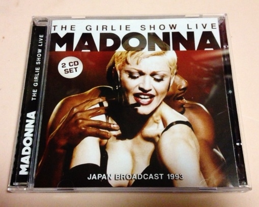2CD Madonna(マドンナ) 「The Girlie Show Live」 Live 1993拍卖